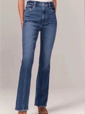 Abercrombie & Fitch 70s flare jeans 28 / 6s ultra high waist
